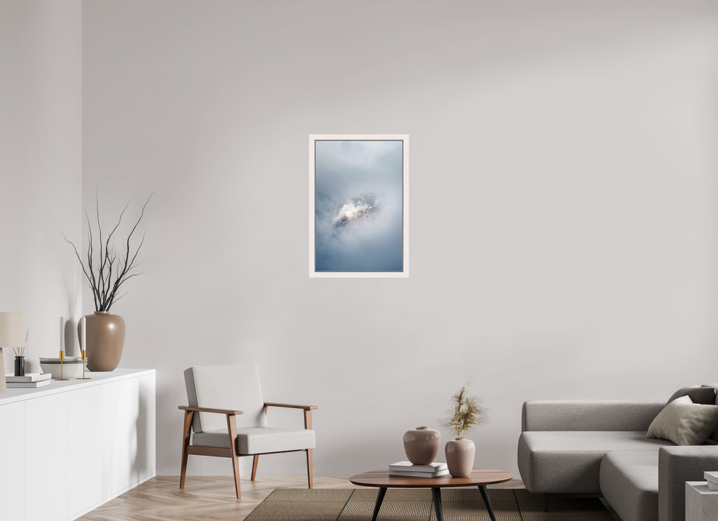 50 x 75 cm, Framed Plexi WINDOW OF CLOUDS