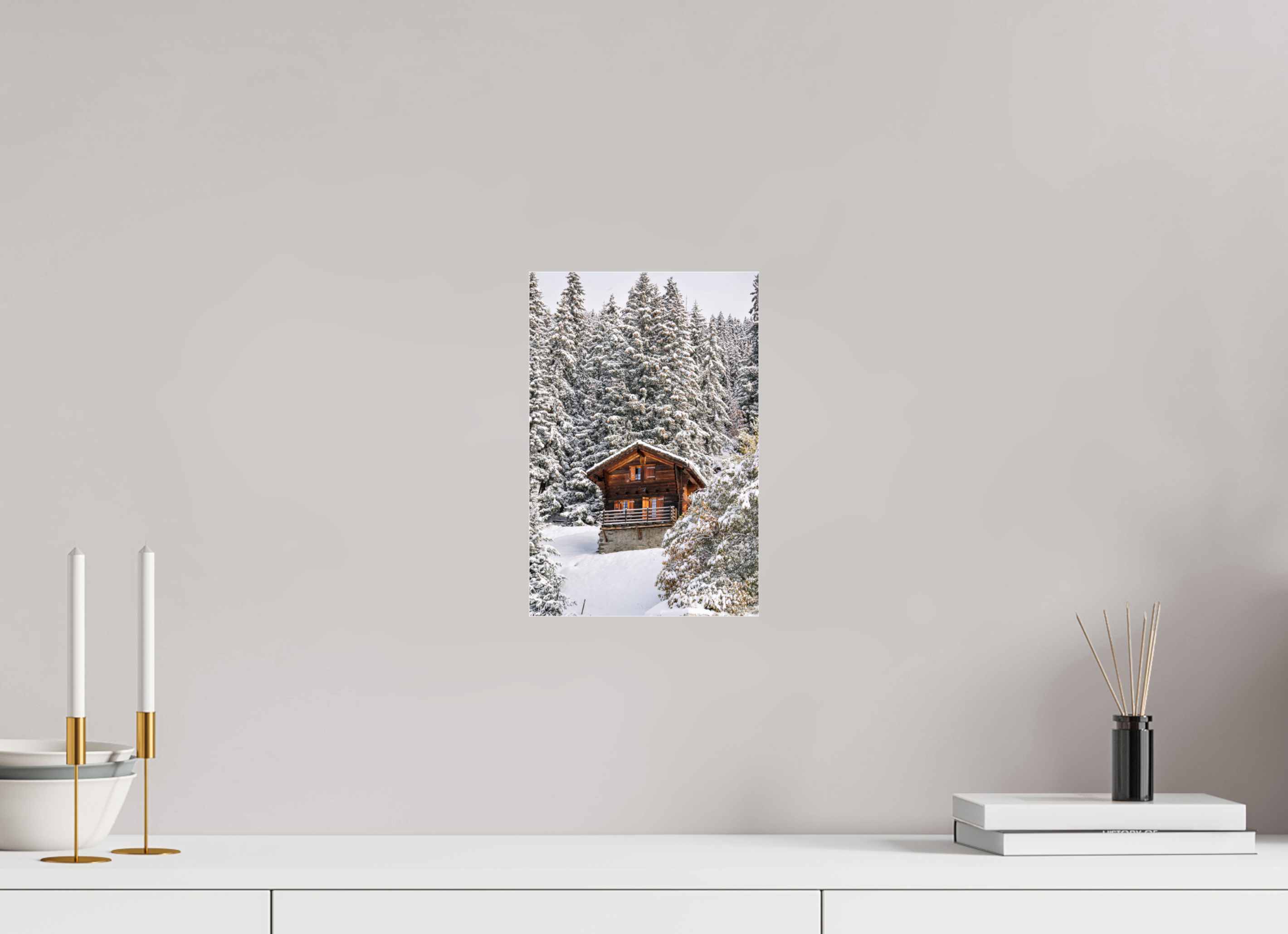 20 x 30 cm, Photos Plexi Hidden Chalet – Verbier, Switzerland