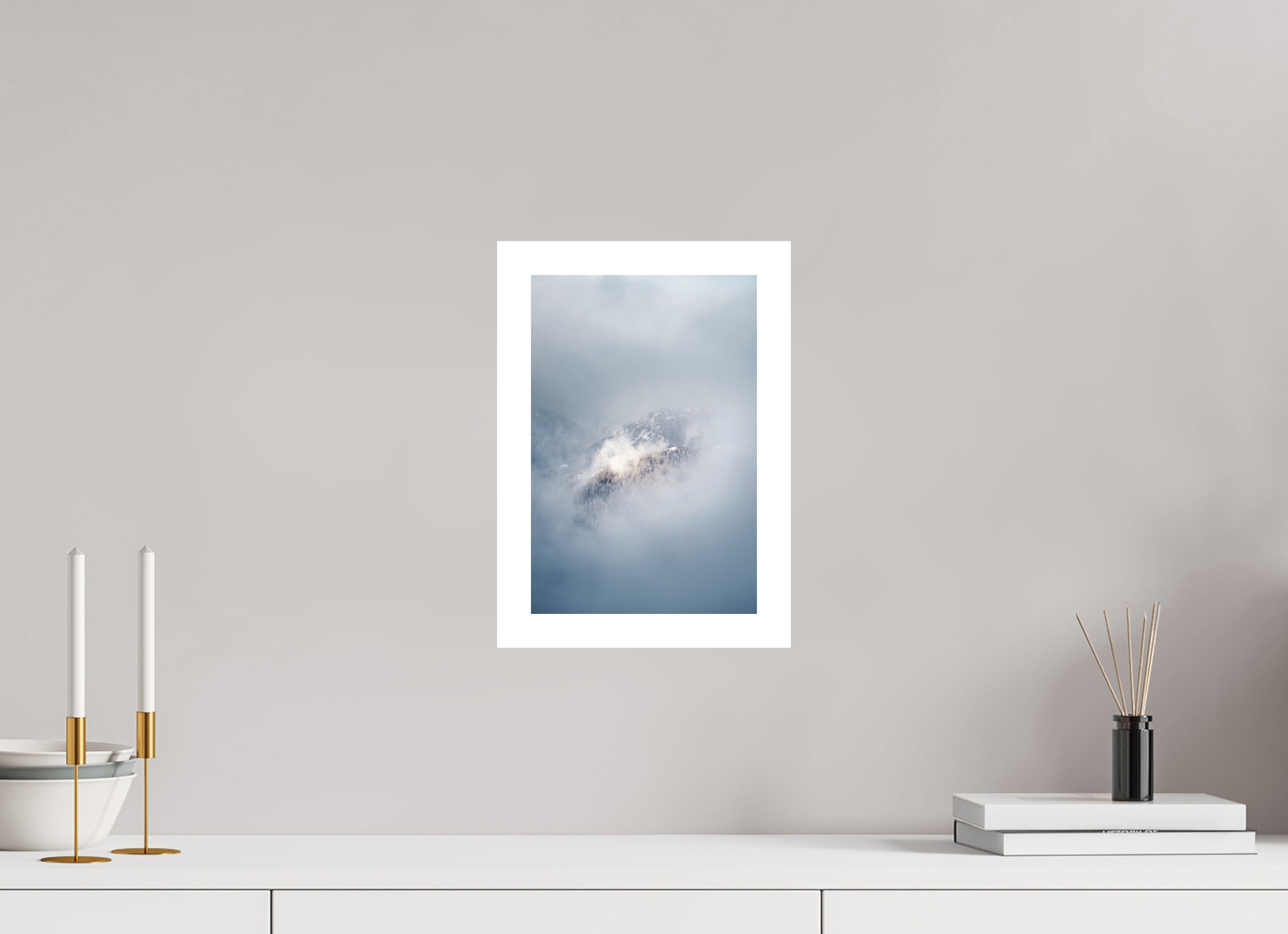 20 x 30 cm, Epson Fine Art Cotton Smooth Natural Paper Print WINDOW OF CLOUDS