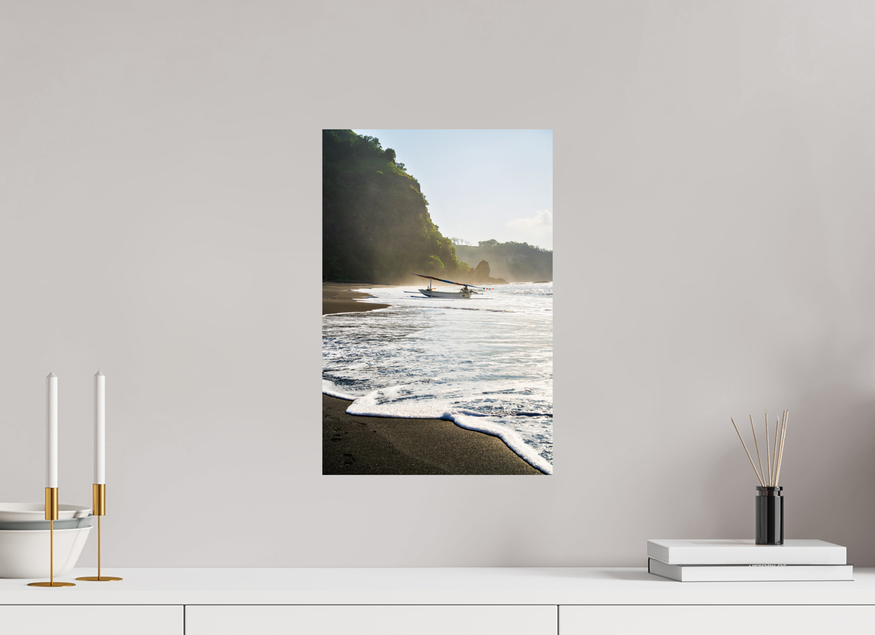 30 x 45 cm, Photo Print On Fuji Crystal DP II Before the Tide – Bali, Indonesia