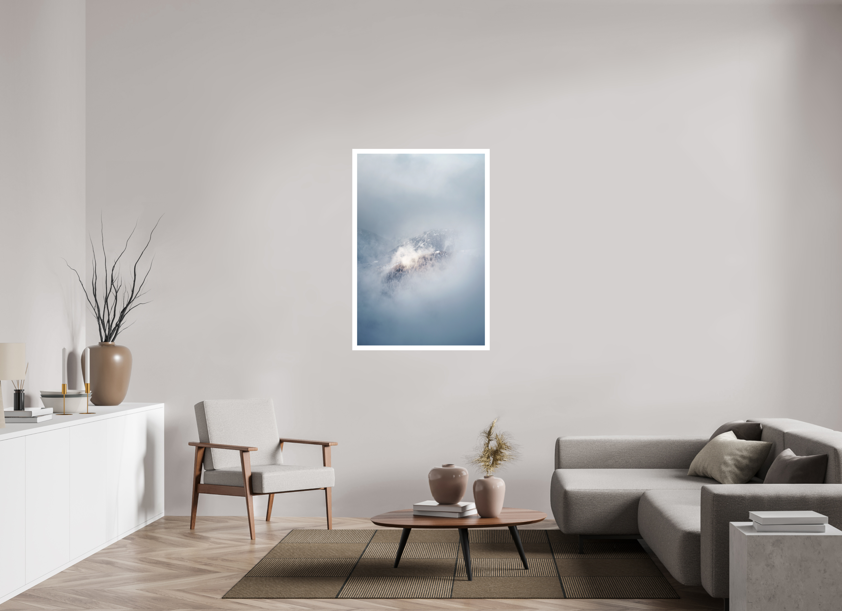 80 x 120 cm, Epson Fine Art Cotton Smooth Natural Paper Print WINDOW OF CLOUDS