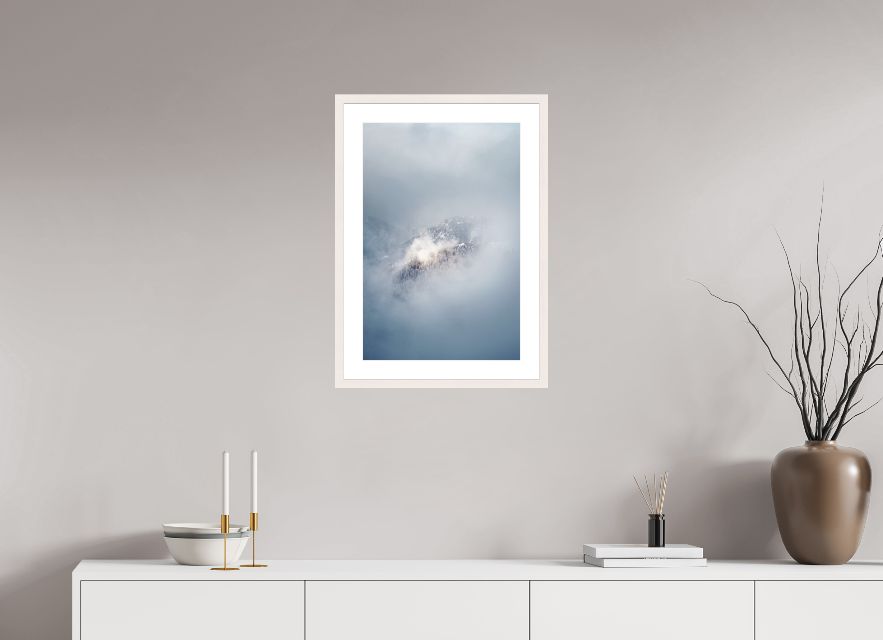 40 x 60 cm, Frame Hambourg 20mm WINDOW OF CLOUDS