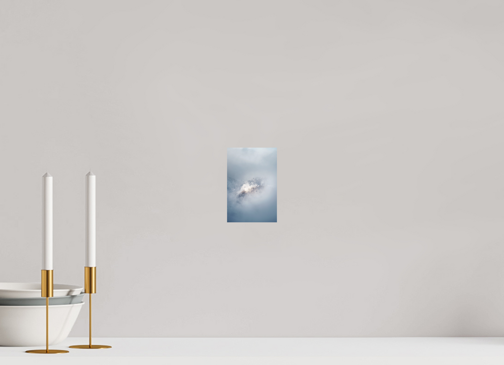 10 x 15 cm, Alu Dibond Metalic Suspension System WINDOW OF CLOUDS