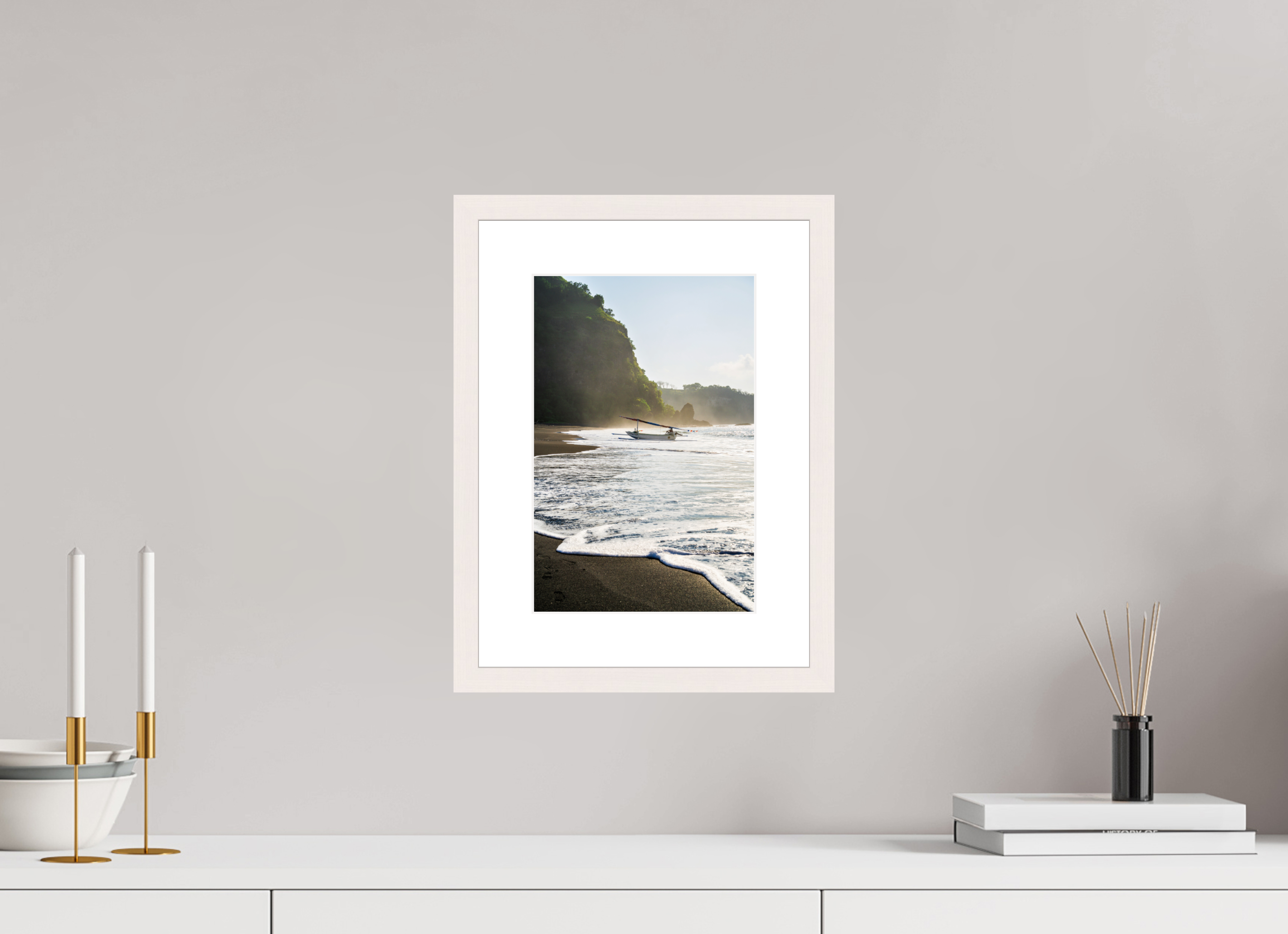 20 x 30 cm, Frame Hambourg 20mm Before the Tide – Bali, Indonesia