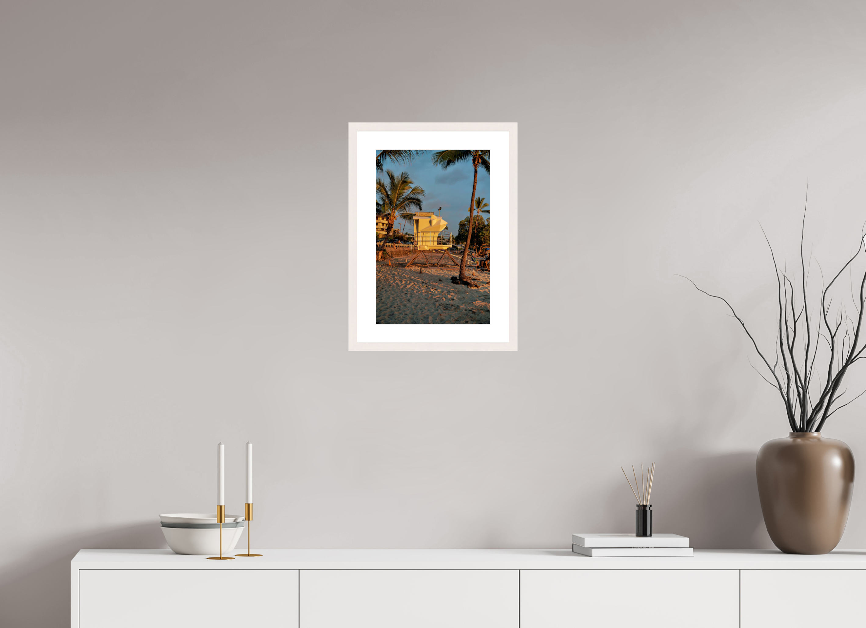 30 x 45 cm, Frame Hambourg 20mm Last Watch – Hawaii