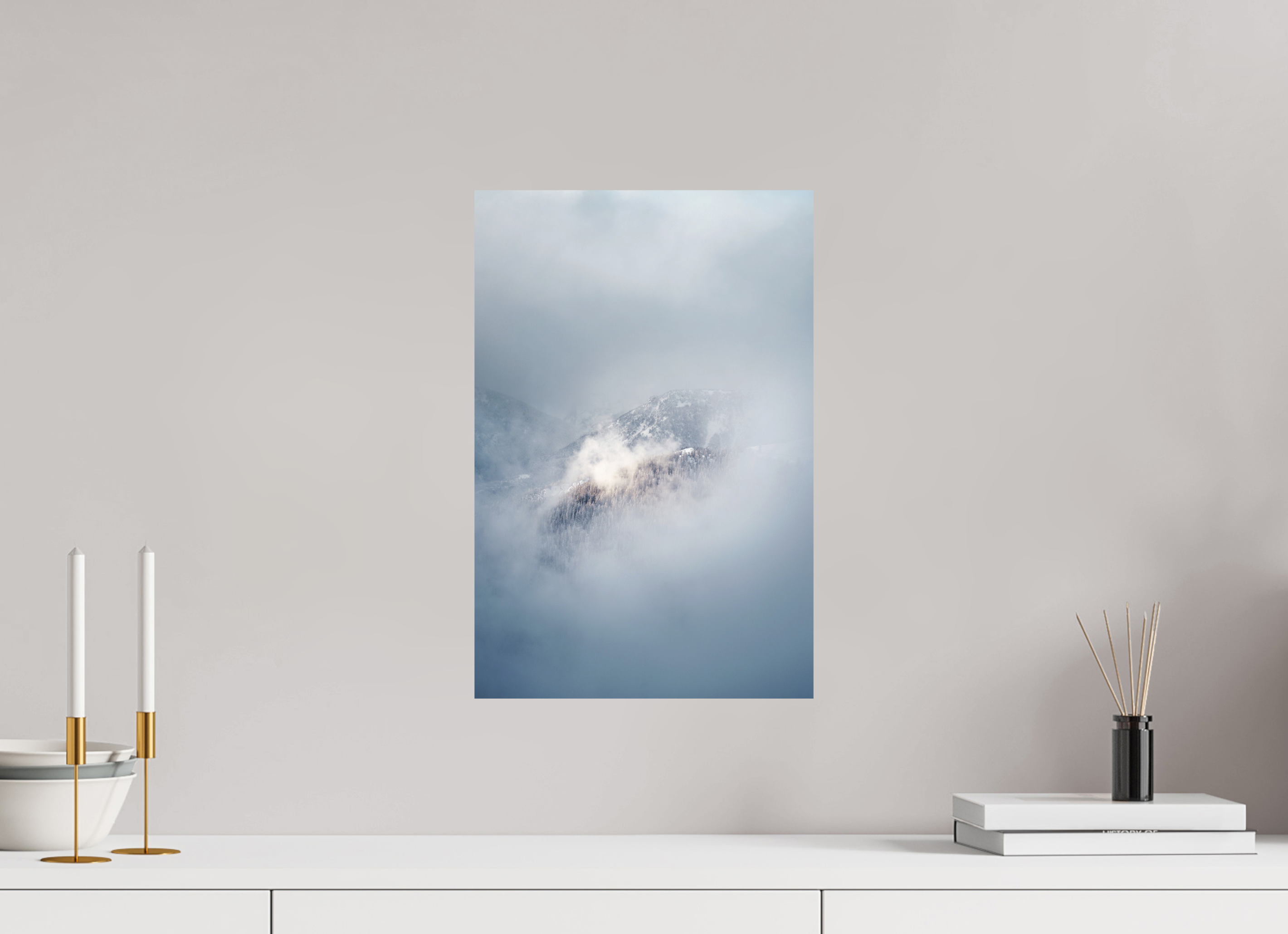 30 x 45 cm, Fuji Crystal DP Matte Print WINDOW OF CLOUDS