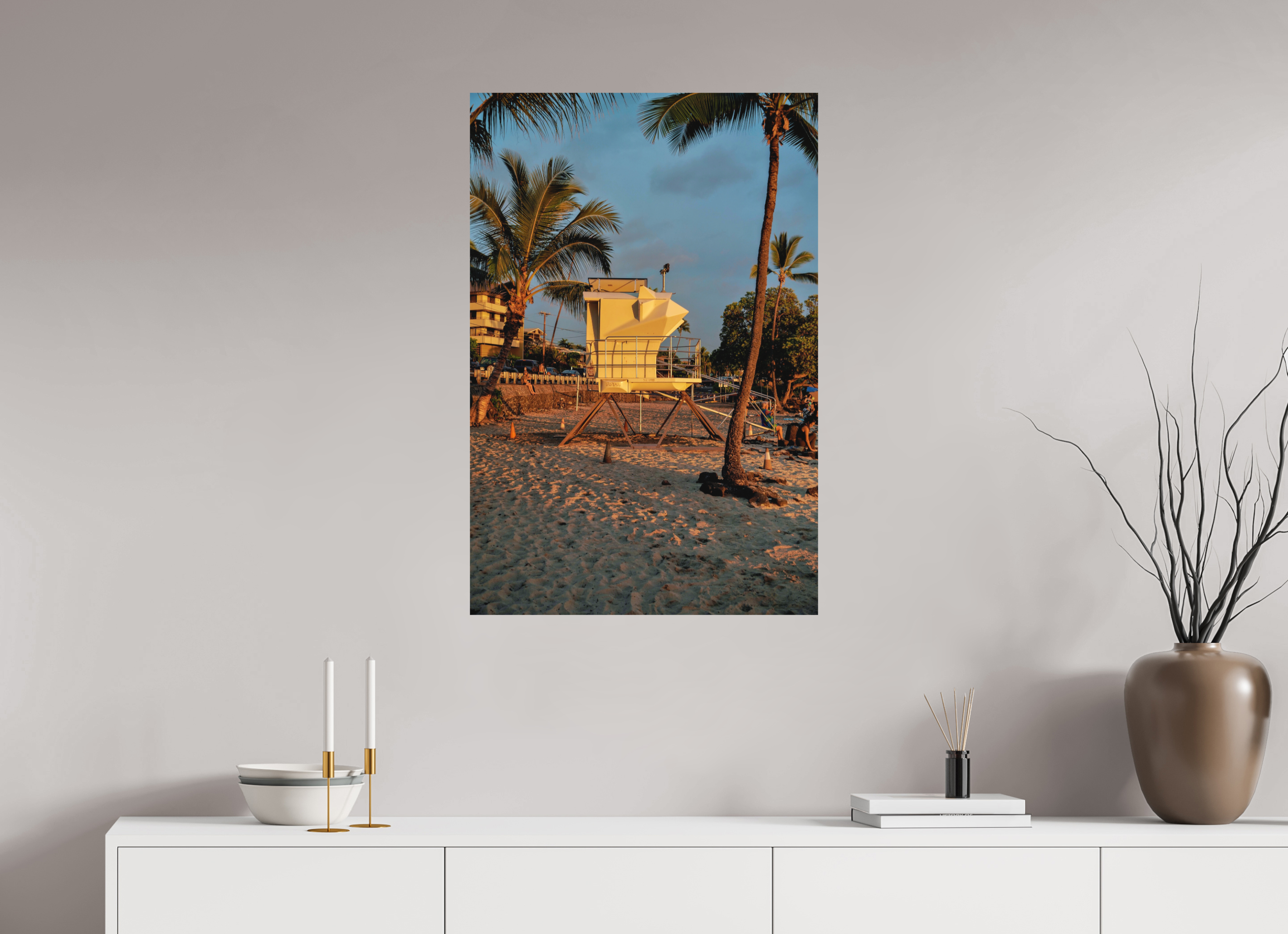 60 x 90 cm, Fuji Crystal DP Matte Print Last Watch – Hawaii