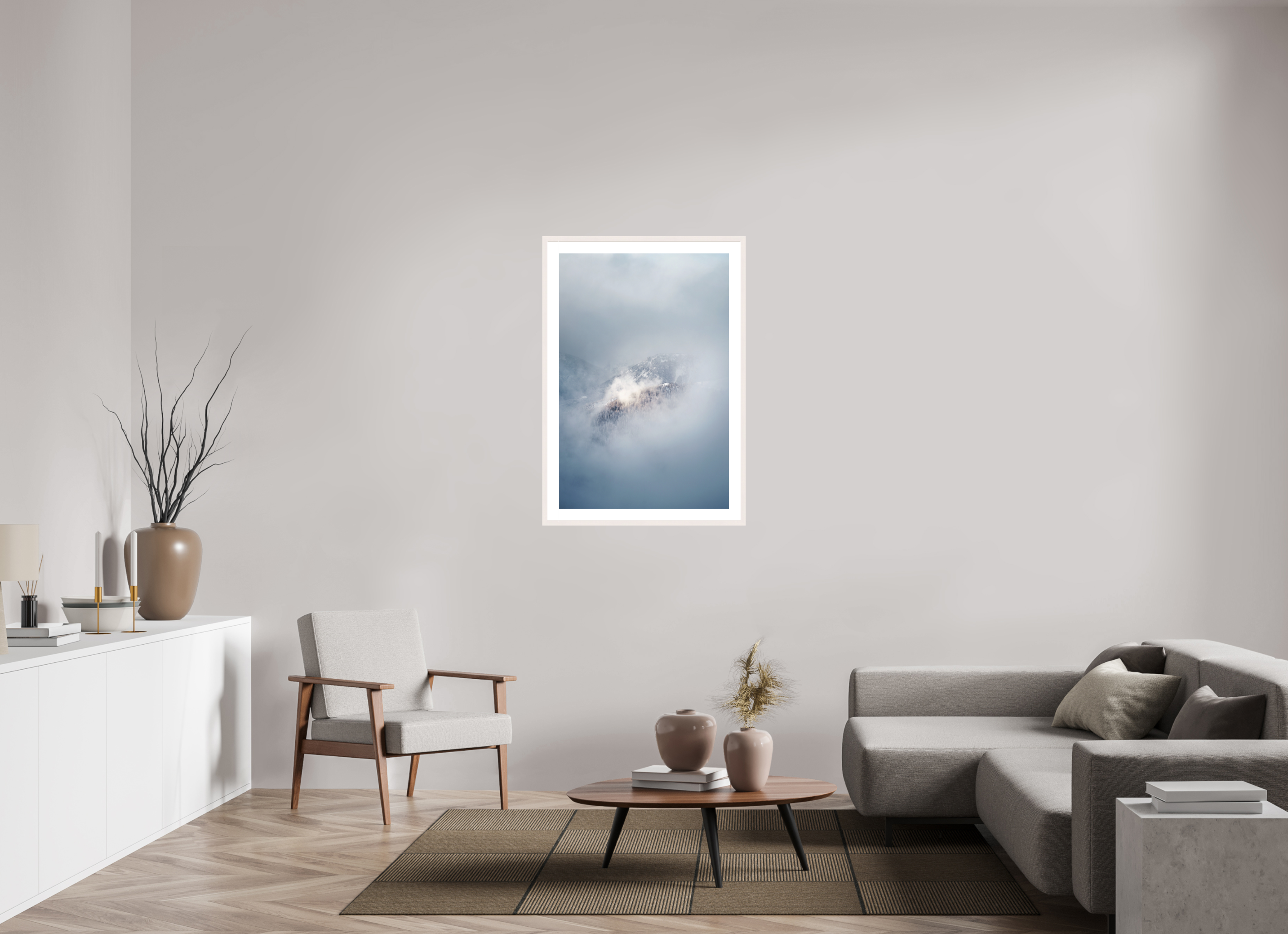 70 x 105 cm, Frame Hambourg 20mm WINDOW OF CLOUDS